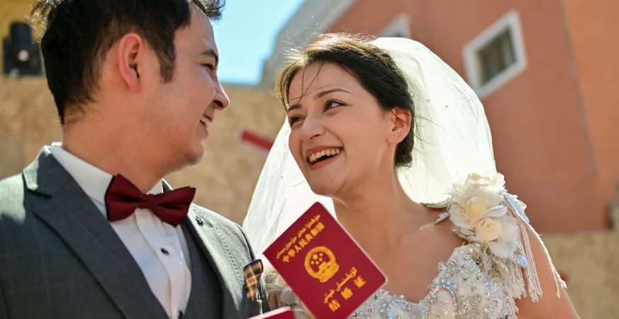 中国婚姻登记制度改革全面实施,全国范围扩大可及性 5 chinese marriage1 - CJ China