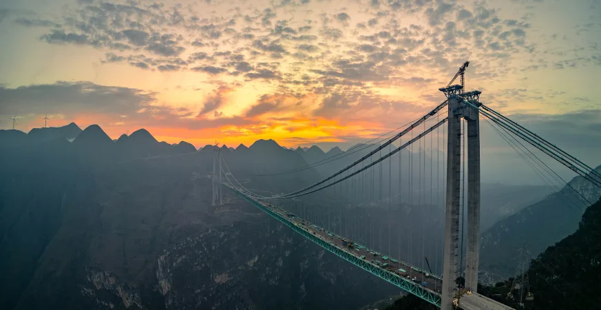 世界最长悬索桥:花江峡谷特大桥雄伟屹立于云霄之上 5 IMG 0649 - CJ China