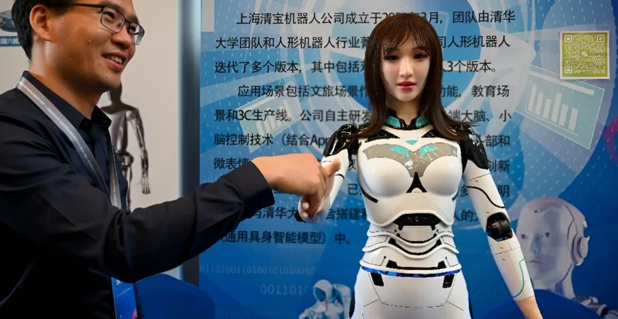 中国机器人; 从工厂车间到客- 中国人工智能规划展望2035年机器人伴侣 5 中国机器人